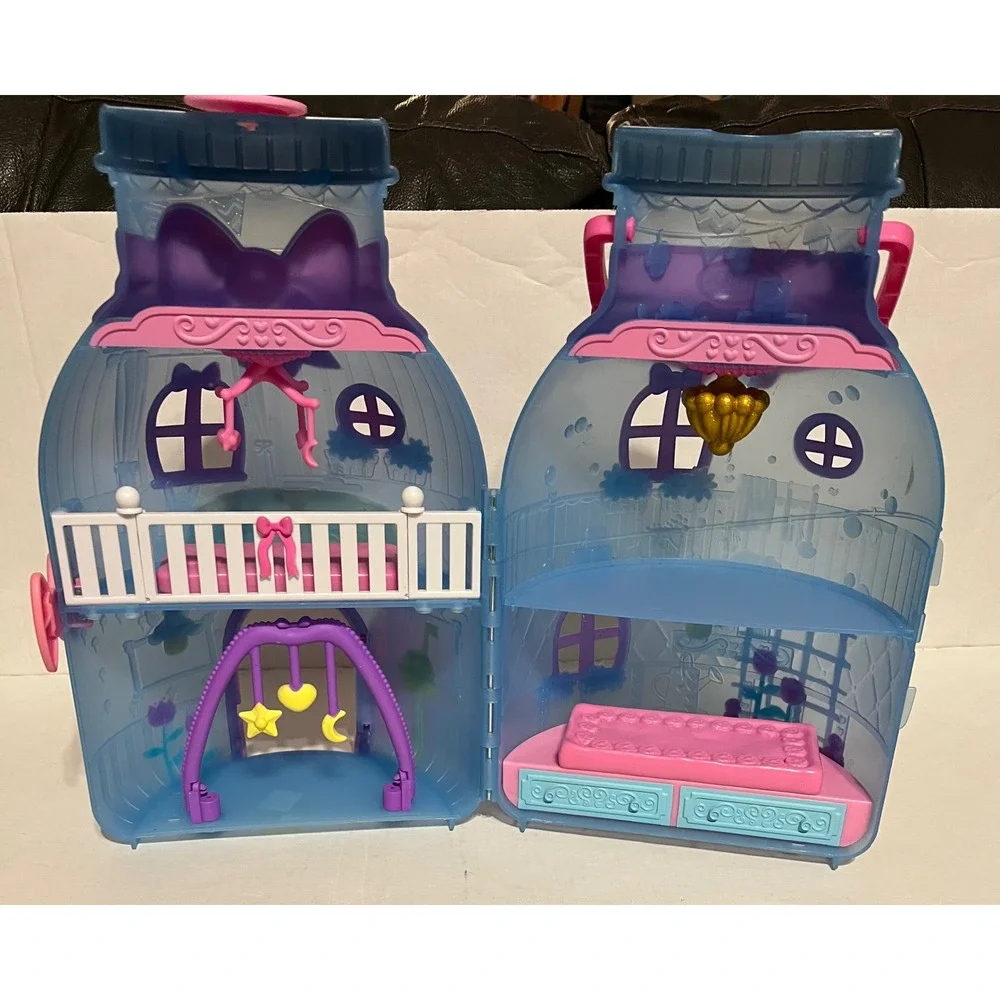 Baby Born Surprise Milk Bottle House Playset Doll Tub Accessories Lot